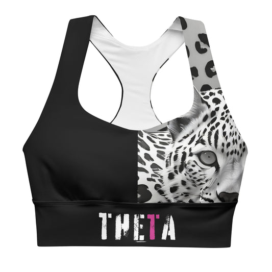THETA - SnowLeo BeautyBeast Longline sports bra