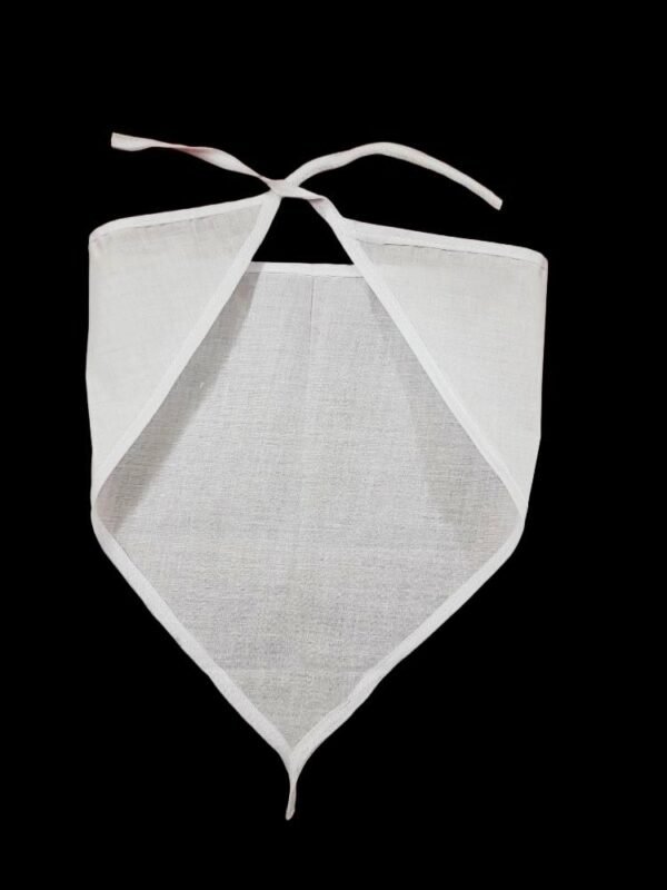 Baby Cotton Woven Triangle Langots – Plain White (0-3m) (Pack of 5)